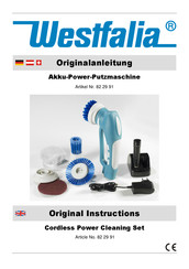 Westfalia 82 29 91 Instructions Originales