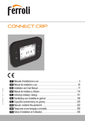 Ferroli Connect CRP Notice D'installation Et D'utilisation