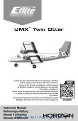 Horizon Hobby E-FLITE UMX Twin Otter Manuel D'utilisation