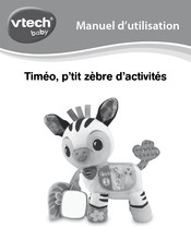 VTech baby Timeo, p'tit zebre d'activites Manuel D'utilisation