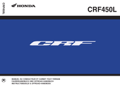 Honda CRF450L Mode D'emploi