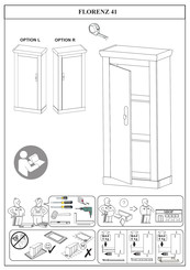 Home affaire FLORENZ 41 Instructions De Montage