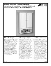 Zenith 9615W Instructions D'assemblage