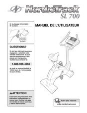 NordicTrack NTCCC59021 Manuel De L'utilisateur