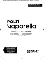 POLTI vaporella QUICK&COMFORT QC110 Manuel D'instructions