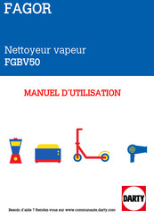 Fagor FGBV50 Manuel D'instructions