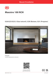 Dru Maestro 100 RCH Manuel D'installation