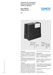 Dungs VPM-VC Mode D'emploi