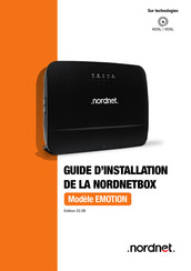 NordNet EMOTION Guide D'installation