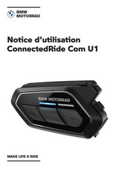 BMW Motorrad ConnectedRide Com U1 Notice D'utilisation