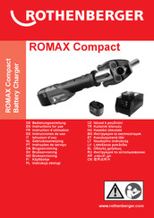 Rothenberger ROMAX Compact Instructions D'utilisation