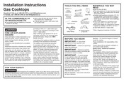 GE PGP9030 Instructions D'installation