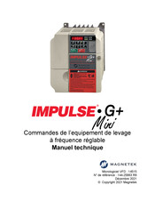 Magnetek IMPULSE G+ 2047-G+M Manuel Technique