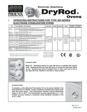 Phoenix International DryRod 300ST/240 Mode D'emploi