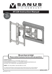 Sanus VisionMount XF228 Manuel D'instructions