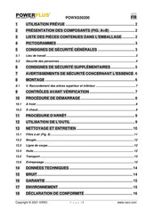 Powerplus POWXG50200 Mode D'emploi