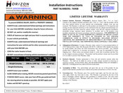 Horizon Global 76908 Instructions D'installation