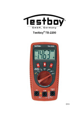Testboy TB-2200 Mode D'emploi