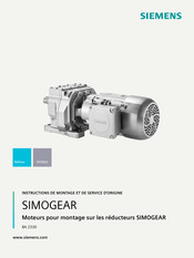 Siemens SIMOGEAR BA 2330 Instructions De Montage Et De Service D'origine