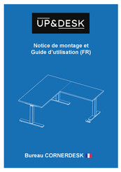 Updesk CORNERDESK Notice De Montage Et Guide D'utilisation