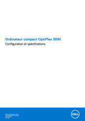 Dell Ordinateur compact OptiPlex 3090 Configuration Et Spécifications