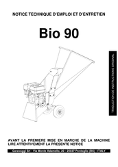 Caravaggi Bio 90 Notice D'emploi Et D'entretien