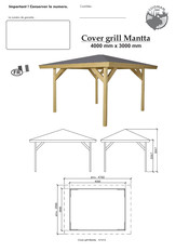 Luoman Cover grill Mantta Instructions De Montage