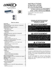 Lennox MPC048S4S-P Série Instructions D'installation Et D'utilisation