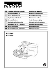 Makita BVC350 Manuel D'instructions