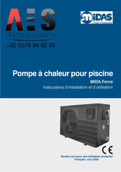 AES MIDA.Force 12 Instructions D'installation Et D'utilisation
