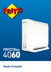 AVM FRITZ!Box 4060 Mode D'emploi