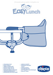 Chicco Easy Lunch Mode D'emploi