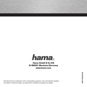 Hama 00011596 Mode D'emploi