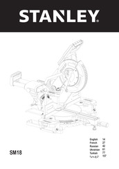 Stanley SM18 Mode D'emploi