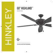 Hinkley HIGHLAND 60 Mode D'emploi