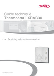 Lennox LXRAB30 Guide Technique