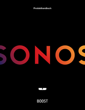 Sonos BOOST Mode D'emploi