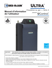 Weil-McLain ULTRA 4 Serie Manuel D'information De L'utilisateur