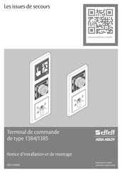 Assa Abloy effeff 1385 Notice D'utilisation Et De Montage