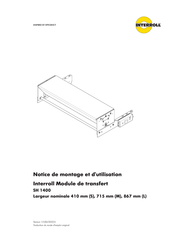 Interroll SH 1400 Notice De Montage Et D'utilisation