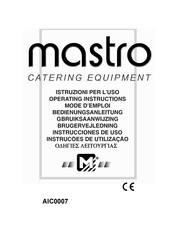 mastro AIC0007 Mode D'emploi