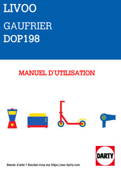 Livoo DOP198 Notice D'utilisation