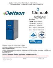 Dettson Chinook C45-1-X Serie Guide D'installation Et Manuel Du Propriétaire