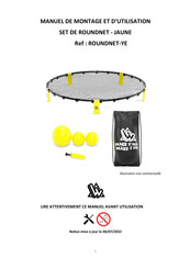 JT2D ROUNDNET-YE Manuel De Montage Et D'utilisation