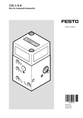 Festo ZSB-1/8-B Mode D'emploi