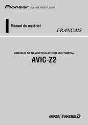 Pioneer AVIC-Z2 Manuel De Materiel