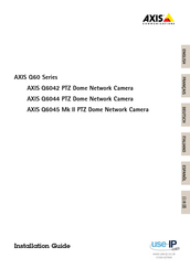 Axis Communications Q6044 Guide D'installation