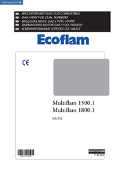 Ecoflam Multiflam 1500.1 Mode D'emploi