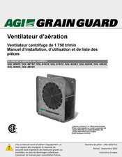 AGI GRAIN GUARD GGL-830 Série Mode D'emploi