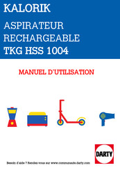 Kalorik TKG HSS 1004 Manuel D'utilisation